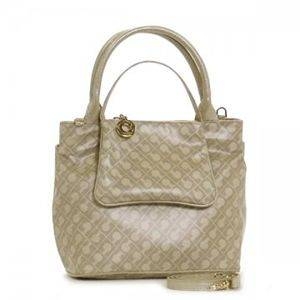 Gherardini（ゲラルディーニ） ハンドバッグ SOFTY BASICO 882 1060 ライトベージュ H19×W22×D12 ポーチH11×W16×D1