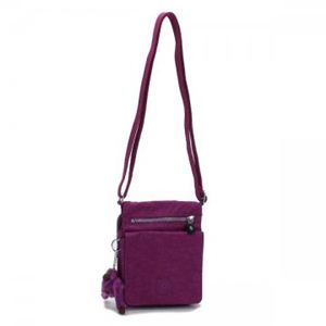 Kipling（キプリング） ショルダーバッグ BASIC K13732 217 ダークパープル H20×W15×D1.5