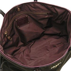 Prada�i�v���_�j �g�[�g�o�b�O TESSUTO+SAFFIANO BR4001 �_�[�N�u���E�� �y�u�����h7sale�z 3��8��15���܂Ō���l����