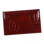 Cartier(カルティエ) カードケース HAPPY BIRTHDAY L3000781 ワイン