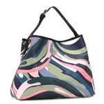 Emilio Pucci(エミリオプッチ) ショルダーバッグ 12 16BC44 1 レッド/ネイビー