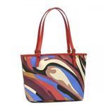 Emilio Pucci(エミリオプッチ) トートバッグ 12 16BE37 2 ベージュ/RD