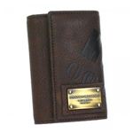 DOLCE&GABBANA(ドルチェアンドガッバーナ) キーケース A4030キャンバス+レザー BP0874 80048 ダークブラウン