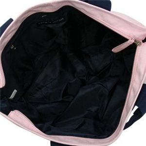 TOMMY HILFIGER(トミーヒルフィガー) トートバッグ LOGO CLASSICS L500081 661 PINK/ SLATE BLUE