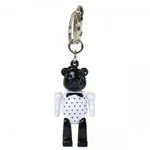 Furla（フルラ） キーホルダー  RF26 OLA  670501 ブラック/ホワイト