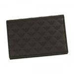 EMPORIO ARMANI(エンポリオアルマーニ) カードケース LINEA MINORCA ALL-OV YEM467 80190 ダークブラウン