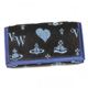 Vivienne Westwood(ヴィヴィアンウエストウッド) 長財布 NEW LOGOMANIA 32.08 グレー画像最小1