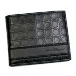 Ferragamo（フェラガモ） 二つ折り財布（小銭入れ付） MENS SLG GAMMA 668734 433496 ブラック