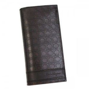 Ferragamo（フェラガモ） 長財布 MENS SLG GAMMA 668745 433441 ブラウン