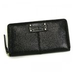 KATE SPADE（ケイトスペード） 長財布 DARIEN METALLIC PWRU1461 15 ブラック/シルバー