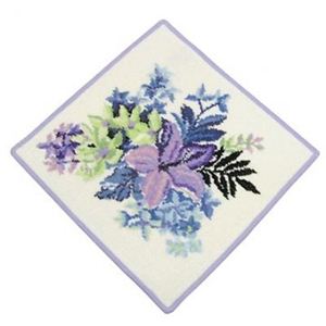 Feiler （フェイラ-） タオル タオル30X30 TROPICAL GARDEN WHITE 51 