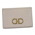 Ferragamo(フェラガモ) カードケース GANCINI ICONA VITELL 22A552 474089 グレー