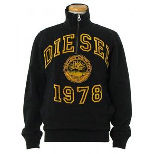 DIESEL(ディーゼル) メンズトレーナー CQU4 900 ブラック