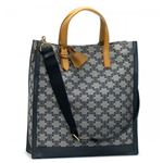 Celine(セリーヌ) トートバッグ LOGO 16435 070C ネイビー