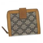 Celine(セリーヌ) 二つ折り財布(小銭入れ付) LOGO 10019 04LU ベージュ