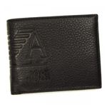 EMPORIO ARMANI(エンポリオアルマーニ) 二つ折り財布(小銭入れ付) LINEA ANGAR YEM122 80190 ダークブラウン
