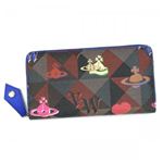 Vivienne Westwood（ヴィヴィアンウエストウッド） 長財布 LOGOMANIA 32162 ブルー