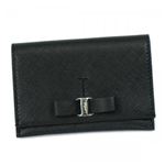 Ferragamo(フェラガモ) パスケース VARA ICONA 22B560 494192 ブラック