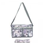 【2012年5月31日まで期間限定値下げ】LESPORTSAC（レスポートサック） ナナメガケバッグ フライアウェイプリント 7519