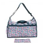 【2012年5月31日まで期間限定値下げ】LESPORTSAC（レスポートサック） ボストンバッグ フロリック ブルー プリント 7185