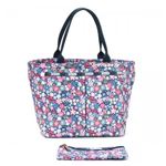 【2012年5月31日まで期間限定値下げ】LESPORTSAC（レスポートサック） トートバッグ フロリック ブルー プリント 7470