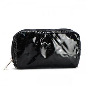 LESPORTSAC（レスポートサック） ポーチ ブラックパテント 6511
