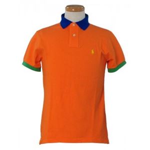 RalphLauren（ラルフローレン） メンズポロシャツ K27SM03 73573 RESORT ORANGE MULTI