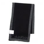 Calvin Klein（カルバンクライン） マフラー 77083 BLK BLACK／CHARCOAL