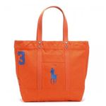 RalphLauren（ラルフローレン） トートバッグ 4051582 25PF4 SURFSIDE ORANGE W／ARIEL BLUE PP