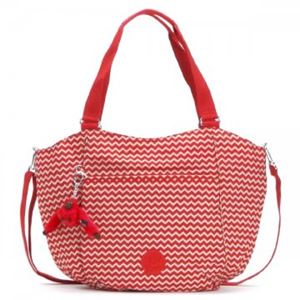 Kipling（キプリング） ハンドバッグ K15339 A90 CHEVRON RED PR