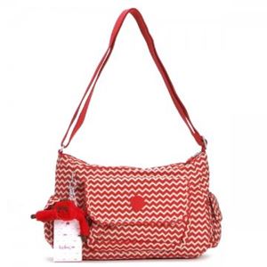 Kipling（キプリング） ショルダーバッグ K15340 A90 CHEVRON RED PR