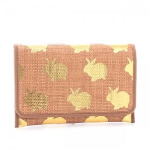 MARC BY MARC JACOBS（マークバイマークジェイコブス） クラッチ M0002931 81816 NATURAL BAMBOO WITH METALLIC PRINT