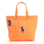 RalphLauren（ラルフローレン） トートバッグ 4051582 25Q9R BRIGHT MELON（X） W／ SAPPHIRE