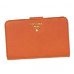 Prada（プラダ） 二つ折り財布（小銭入れ付） 1M1225 F0S73 PAPAYA
