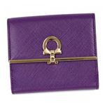 Ferragamo（フェラガモ） Wホック財布 224639 583803 GRAPE