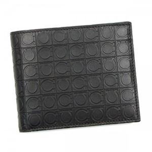Ferragamo（フェラガモ） 二つ折り財布（小銭入れ付） 669407 536856 CAFFE