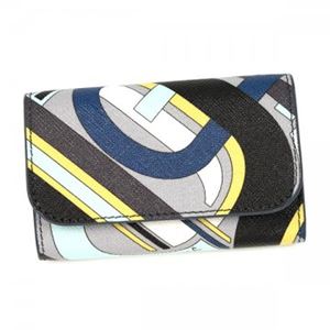 Emilio Pucci（エミリオプッチ） キーケース 46SJ05 53 GRIGIO／LIMONE