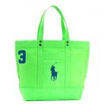 RalphLauren（ラルフローレン） トートバッグ 4055307 1003 ULTRA LIME／COLBY BLUE