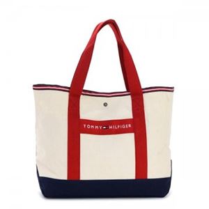 TOMMY HILFIGER（トミーヒルフィガー） トートバッグ 6923661 467 NATURAL／RED