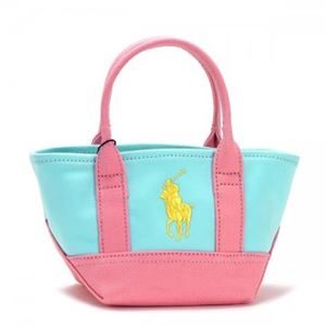RalphLauren（ラルフローレン） トートバッグ 950039 SOFT AUQA／PINK／YELLOW