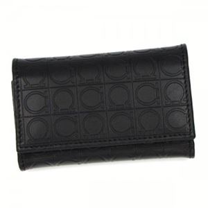 Ferragamo（フェラガモ） キーケース  669403 568263 DEEP BLACK