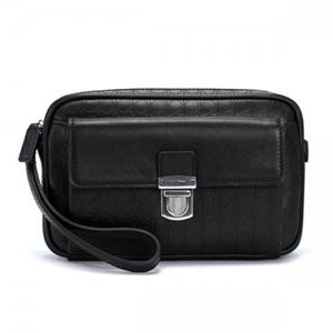 Ferragamo（フェラガモ） セカンドバッグ 249694 587915 DEEP BLACK