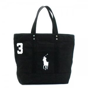 RalphLauren（ラルフローレン） トートバッグ 405532853 4 POLO BALCK W／ WHITE PP