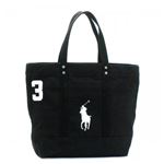 RalphLauren（ラルフローレン） トートバッグ 405532853 4 POLO BALCK W／ WHITE PP