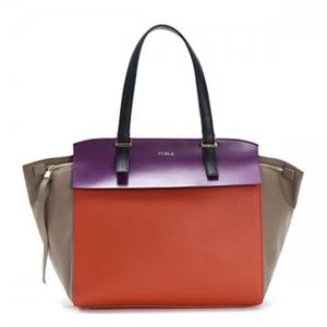 Furla（フルラ） トートバッグ BEO5 MDU MAPLE+COL.DAINO+AUBERGINE