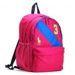 RalphLauren（ラルフローレン） バックパック 950077 FUCHSIA／ROYAL HIGH DENSITY POLYESTER- GREEN L