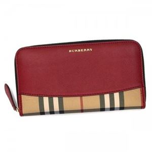Burberry（バーバリー） 長財布  ELMORE  PARADE RED
