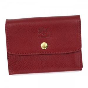 IL BISONTE（イルビゾンテ） 小銭入れ  C0953 245 ROSSO RUBINO