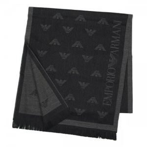 EMPORIO ARMANI（エンポリオアルマーニ） マフラー  625018 44 ANTHRACITE GREY