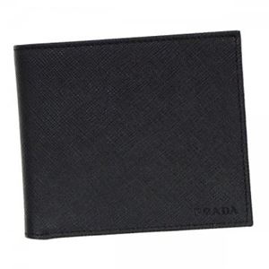Prada（プラダ） 二つ折り財布（小銭入れ付） 2MO738 F0002 NERO